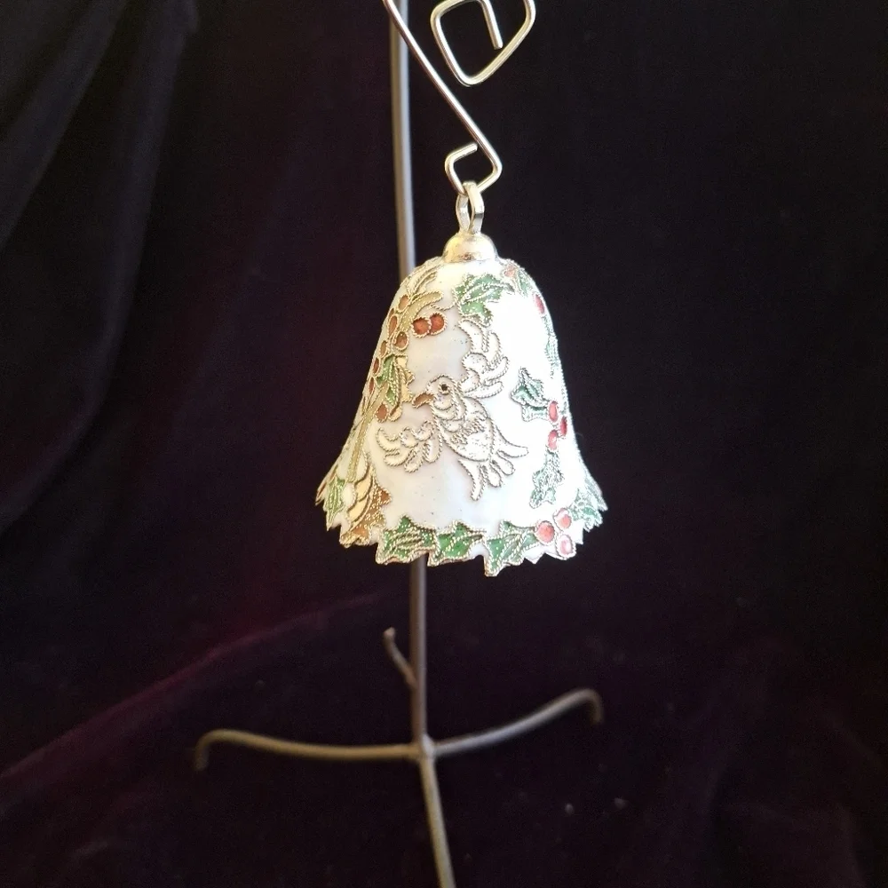 Cloisonni Christmas bell